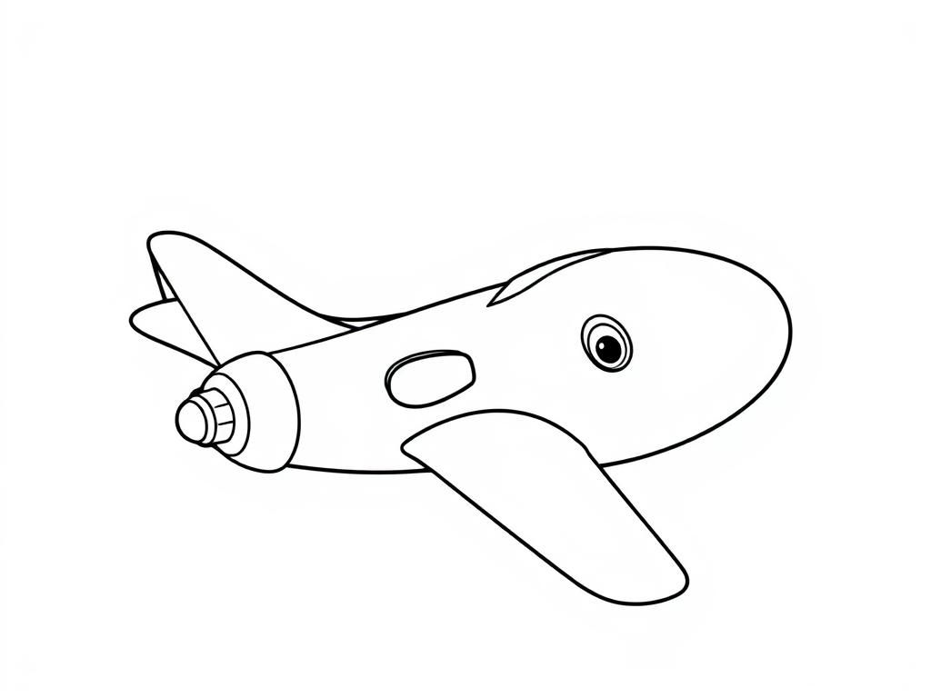paw patrol  plane - Free Printable Coloring Page