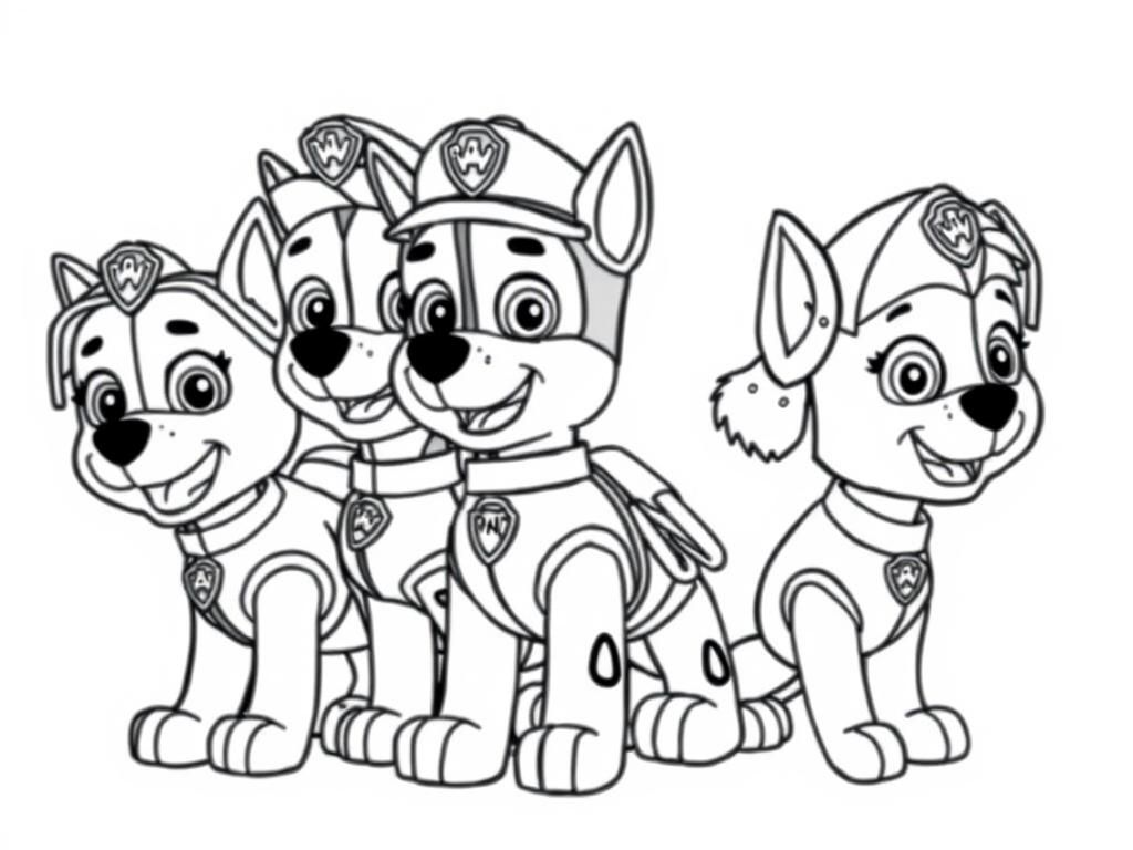 paw patrol team