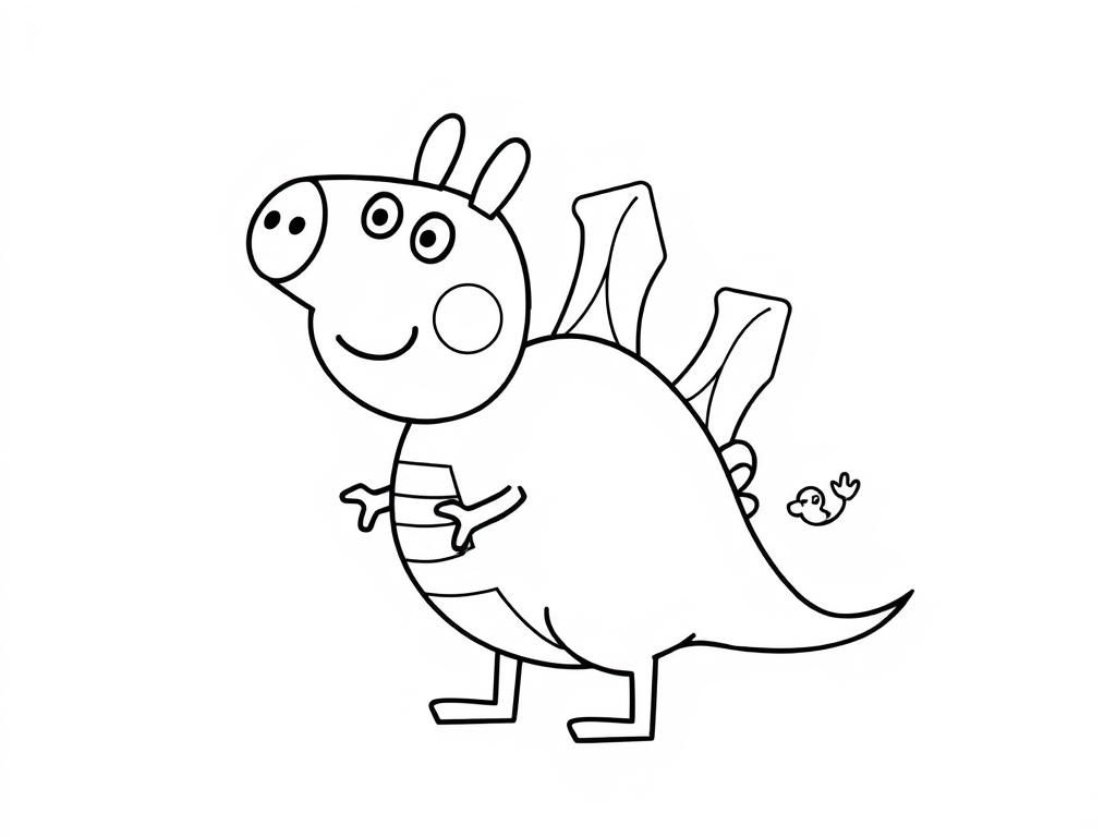 peppa pig disaur