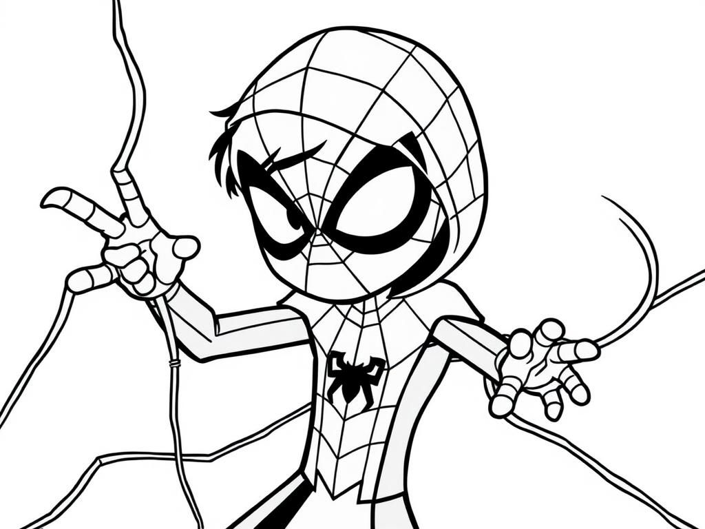 Spiderman Coloring Page