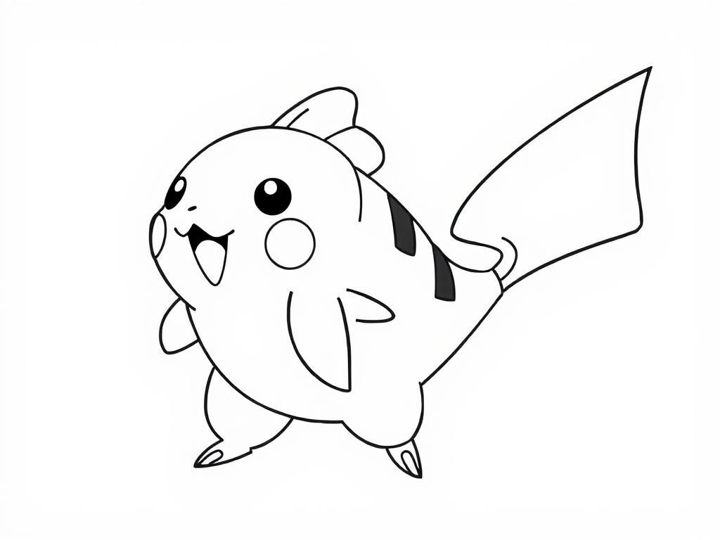 pikachu as magikarp