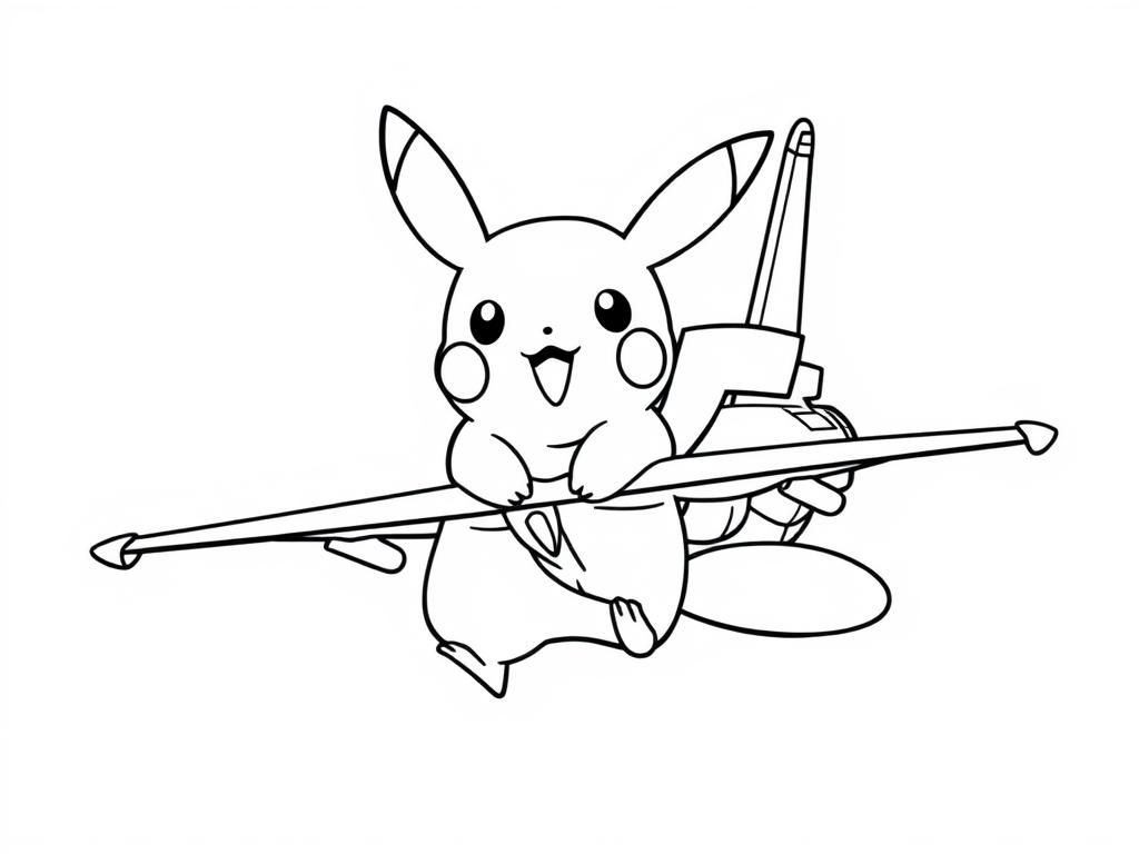 pikachu in F-16