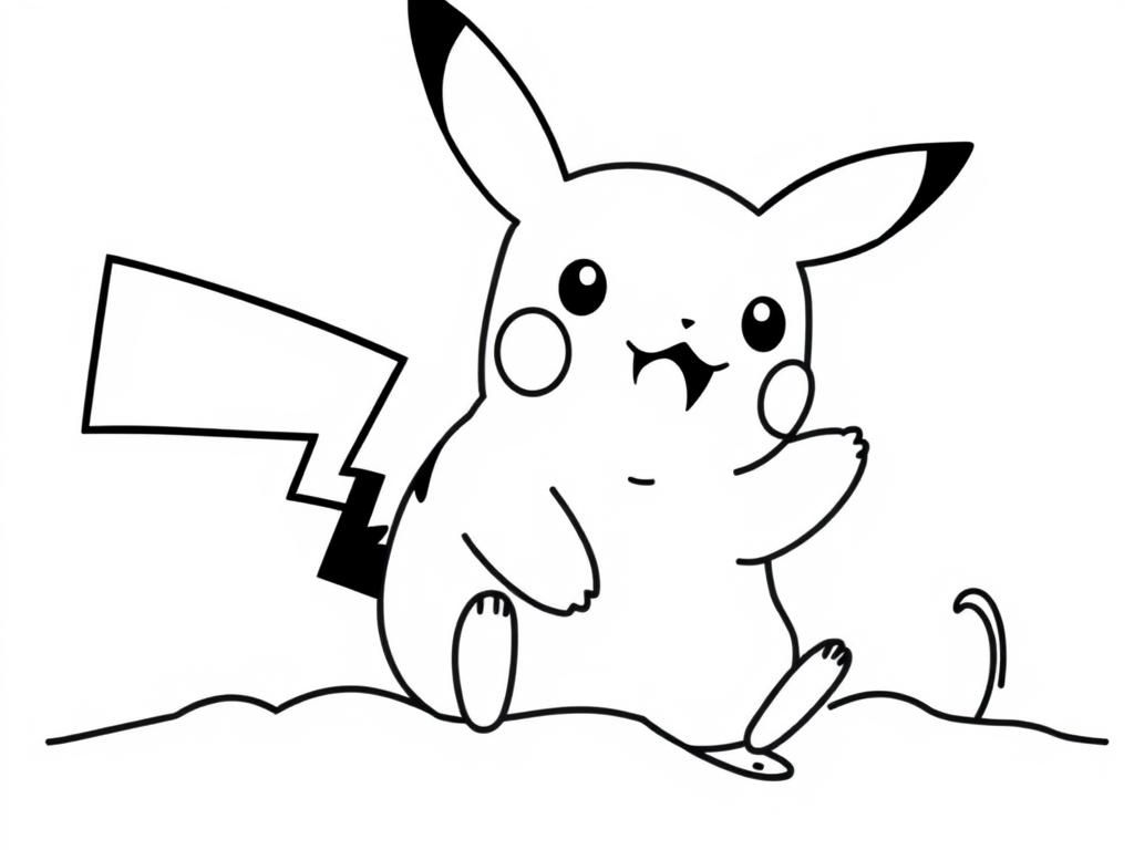 Pikachu step on Chiikawa