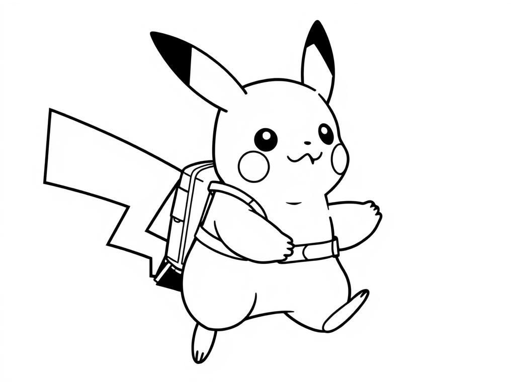 pikachu wearing a jetpack