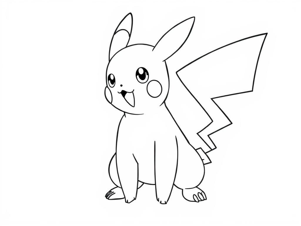 Pokemon - Free Printable Coloring Page