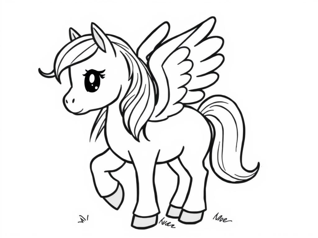 Preview of pony with wings