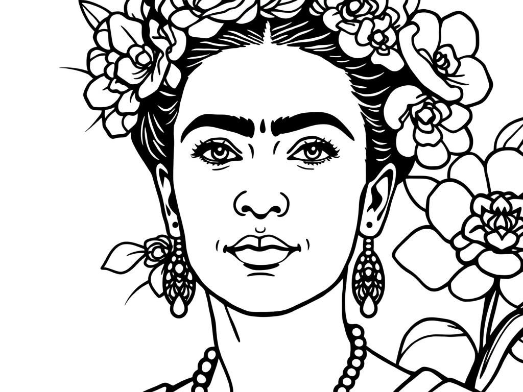 Preview of portrait of frida kahlo