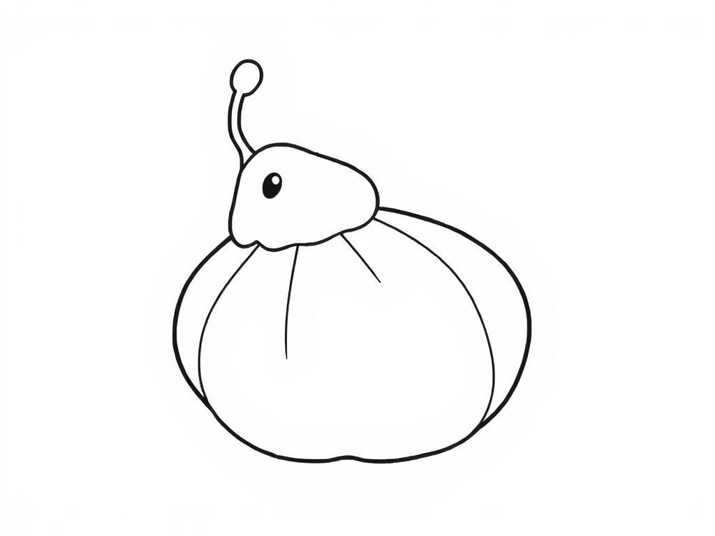 poudine - Free Printable Coloring Page