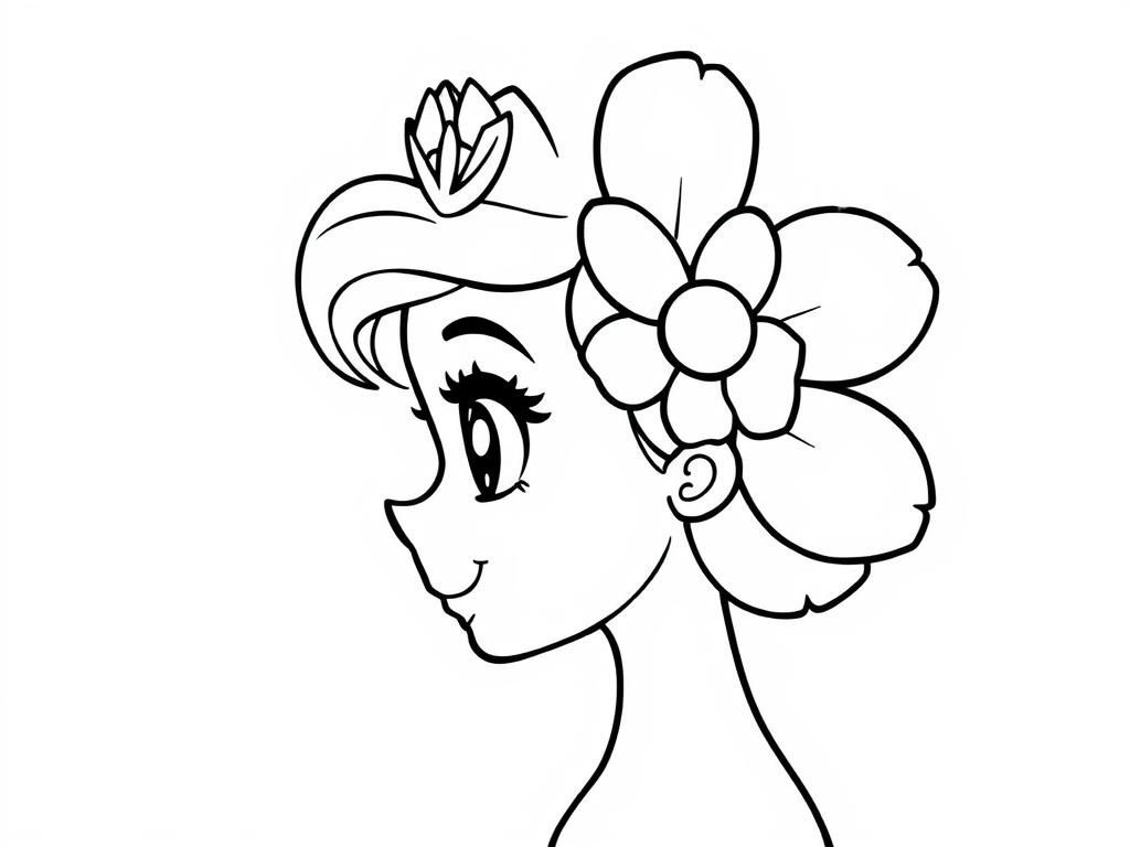 Princess Coloring Page