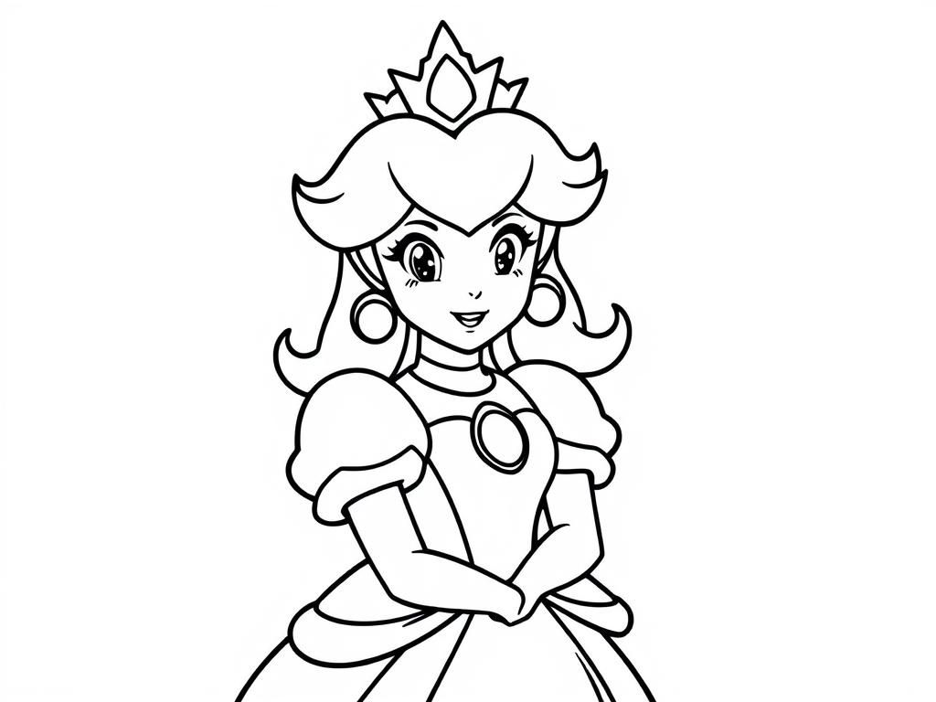 Princess peach simple