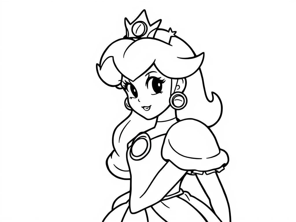 Princess peach simple