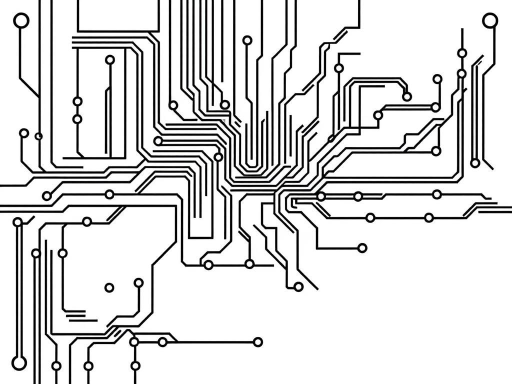 Printed circuit diagram