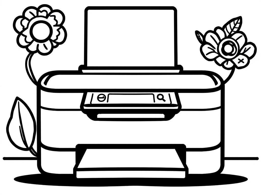 Office Coloring Page