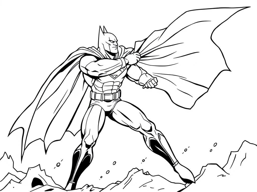 Batman Coloring Page