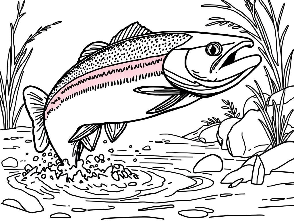 Fish Coloring Page