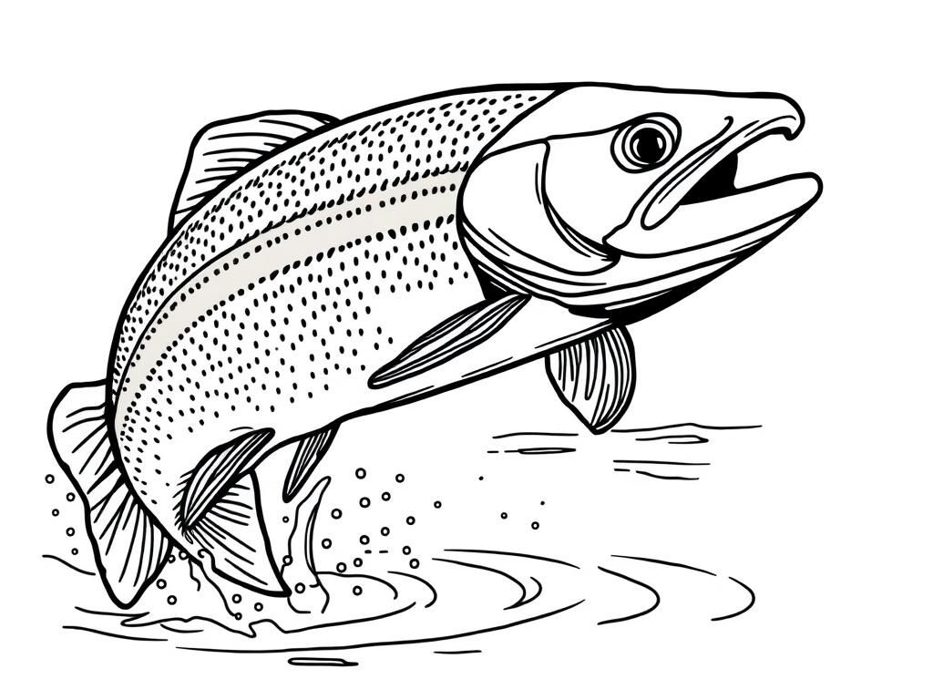 Fish Coloring Page