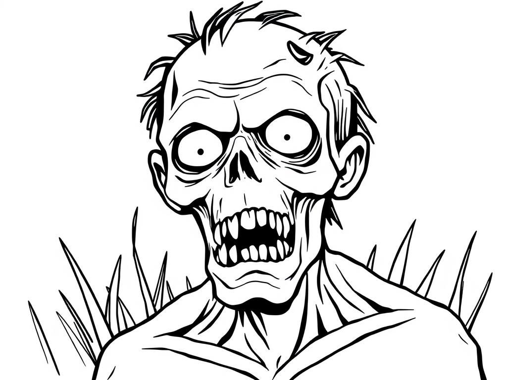 Preview of realistic zombie