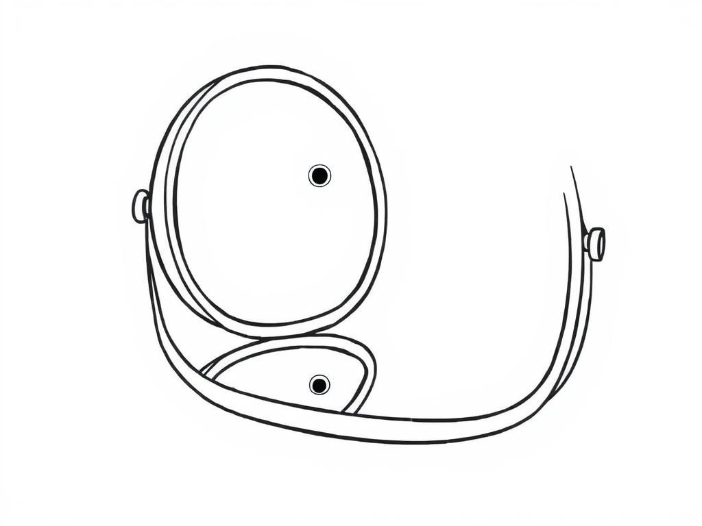 Smiling Face Coloring Page