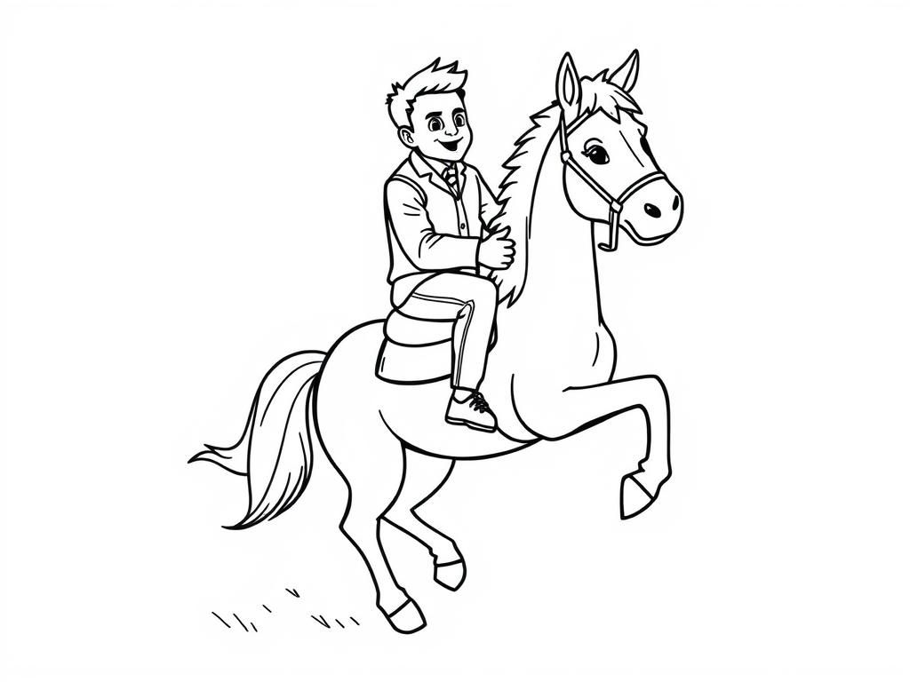 Preview of Robbie Williams on a pony