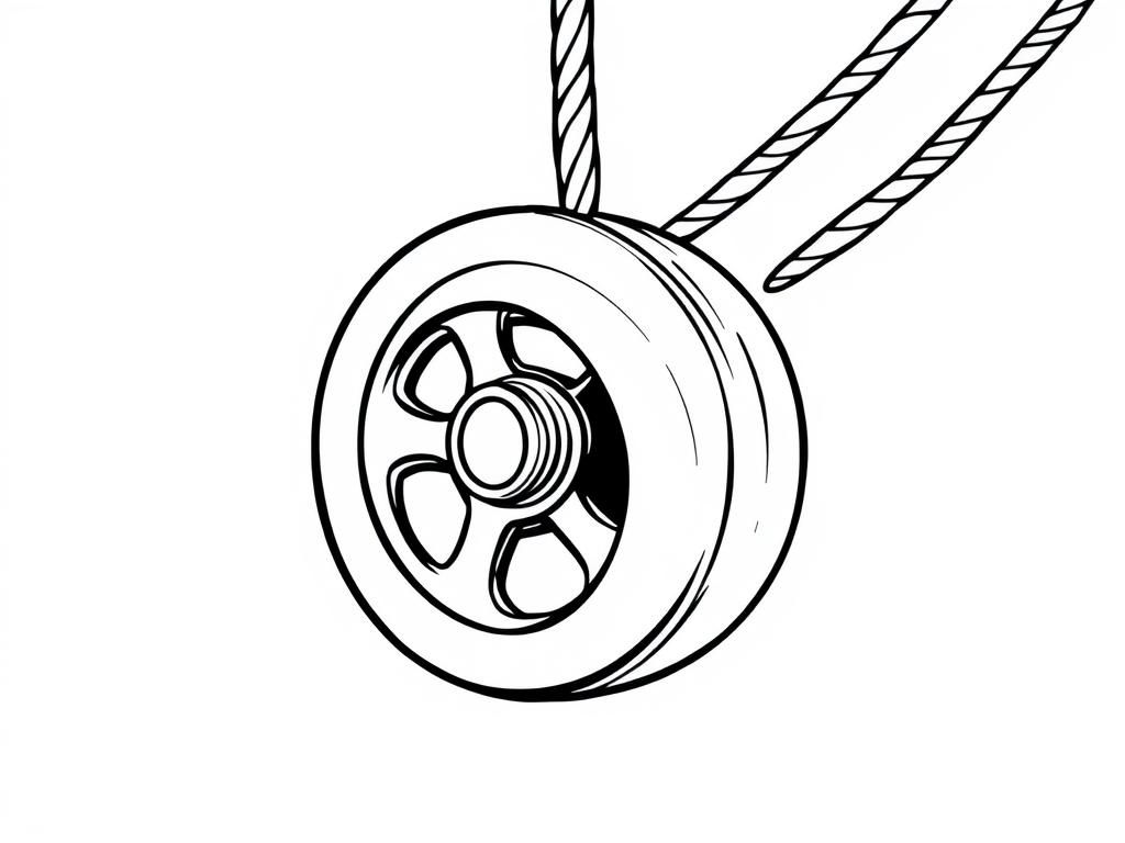 Rope pulley system mechanical advantage