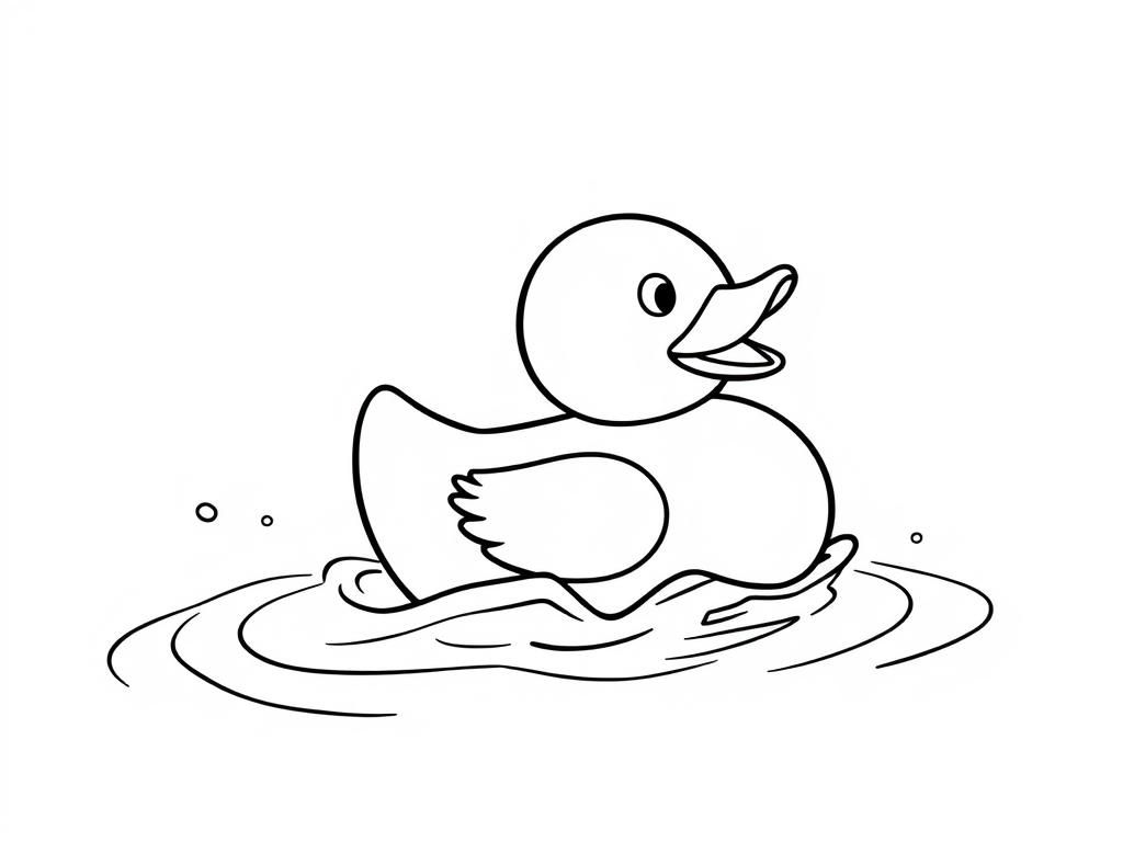 rubber duck racing in water