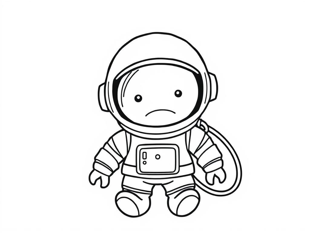 Space Adventure Coloring Page