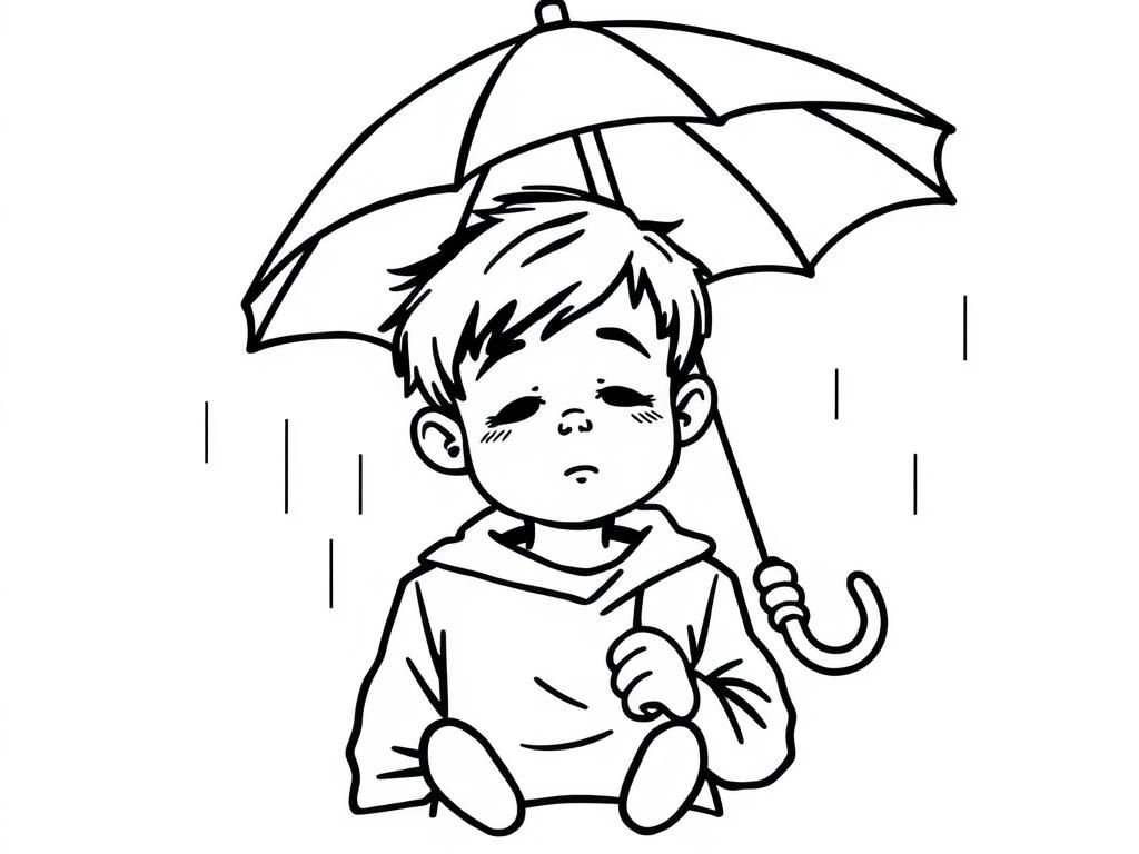 Sad boy Which Umbrella