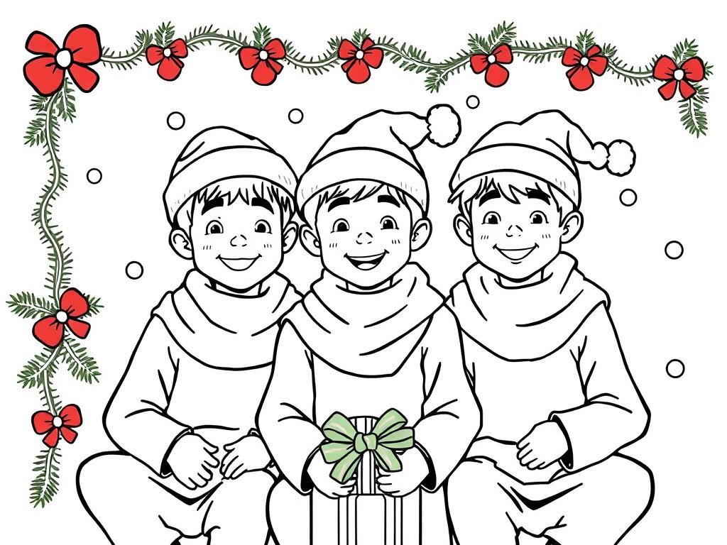 Saja Boys during Christmas