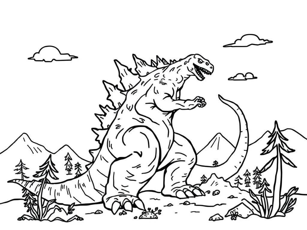 Preview of scary Godzilla earth
