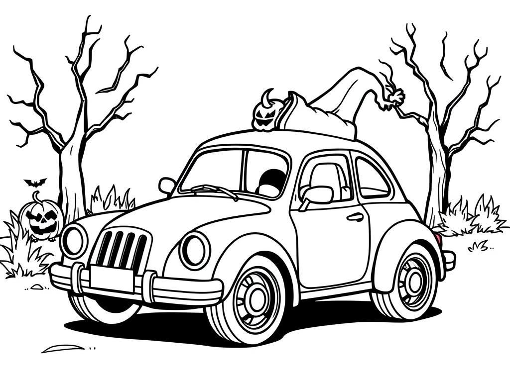 Halloween Coloring Page