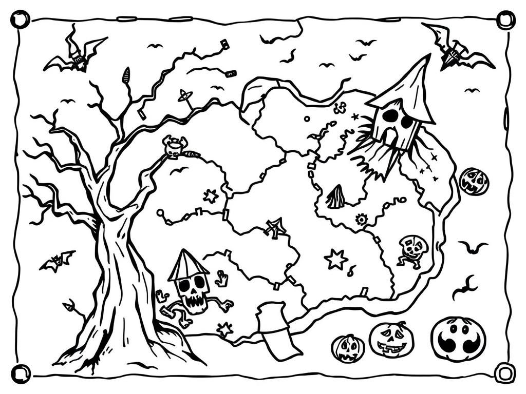 Halloween Coloring Page
