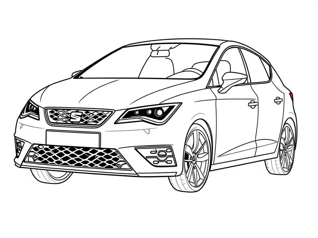 seat leon fr 2019 outline