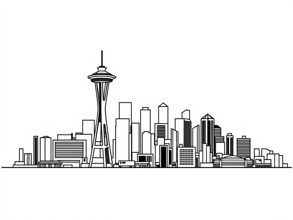 Preview of Seattle skyline