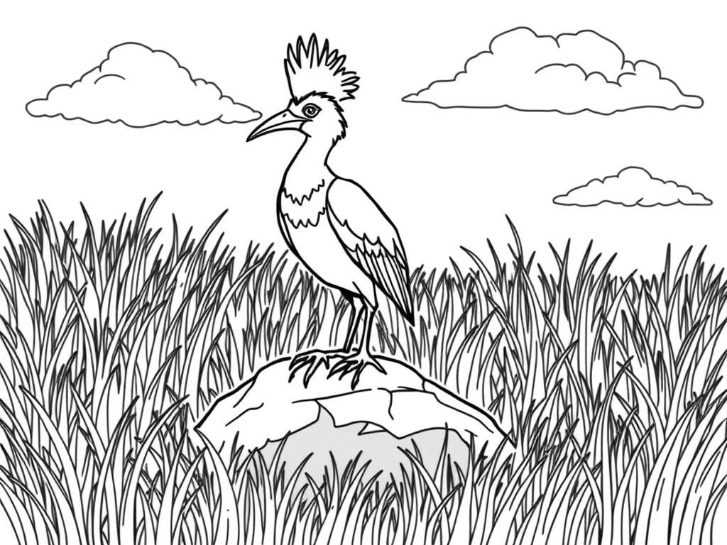 Bird Coloring Page