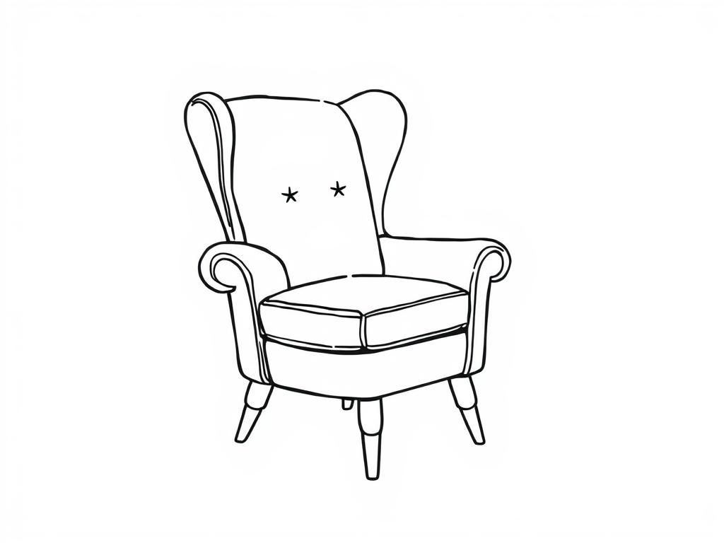 Preview of self portrait of an armchair