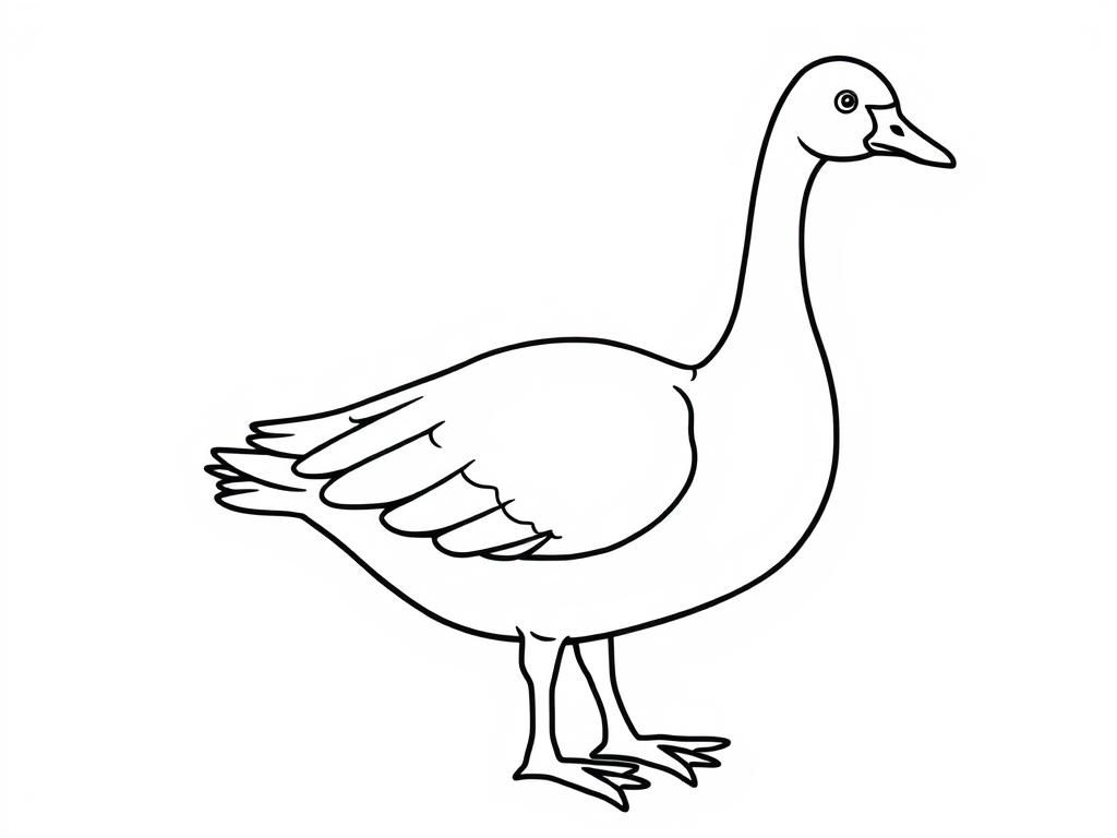 Goose Coloring Page