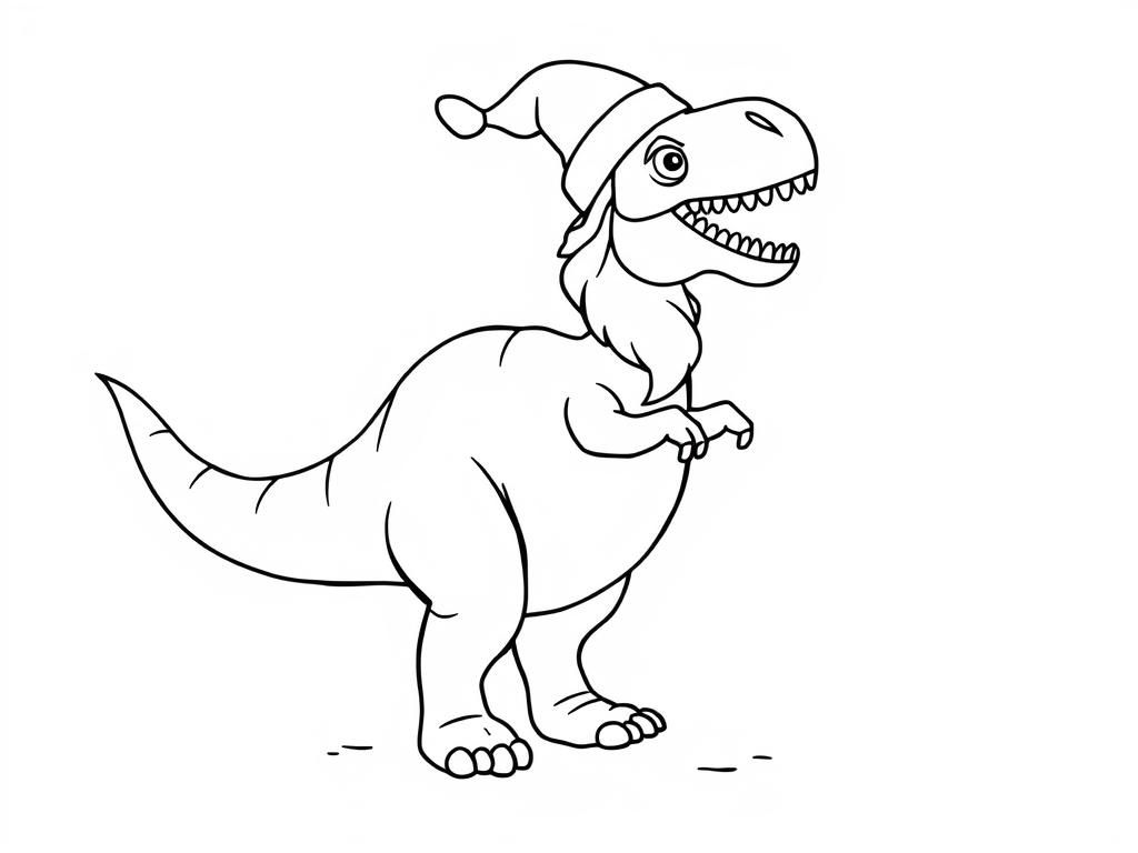 Preview of sinterklaas dinosaurus