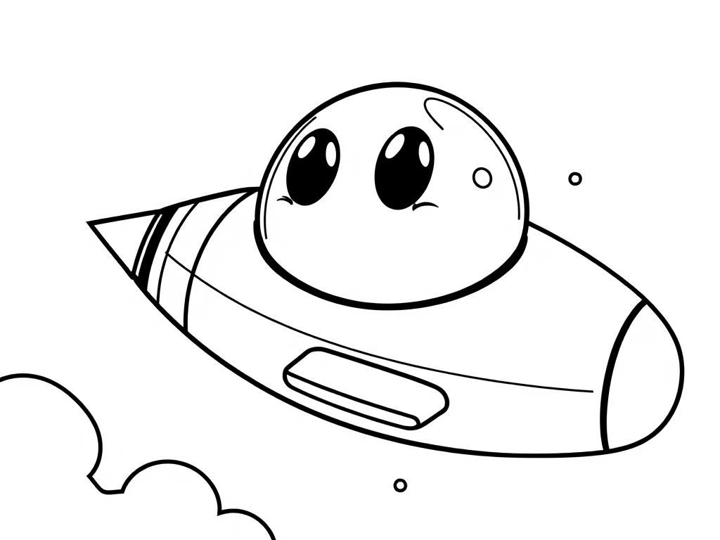 Preview of Sobble inside a rocketship