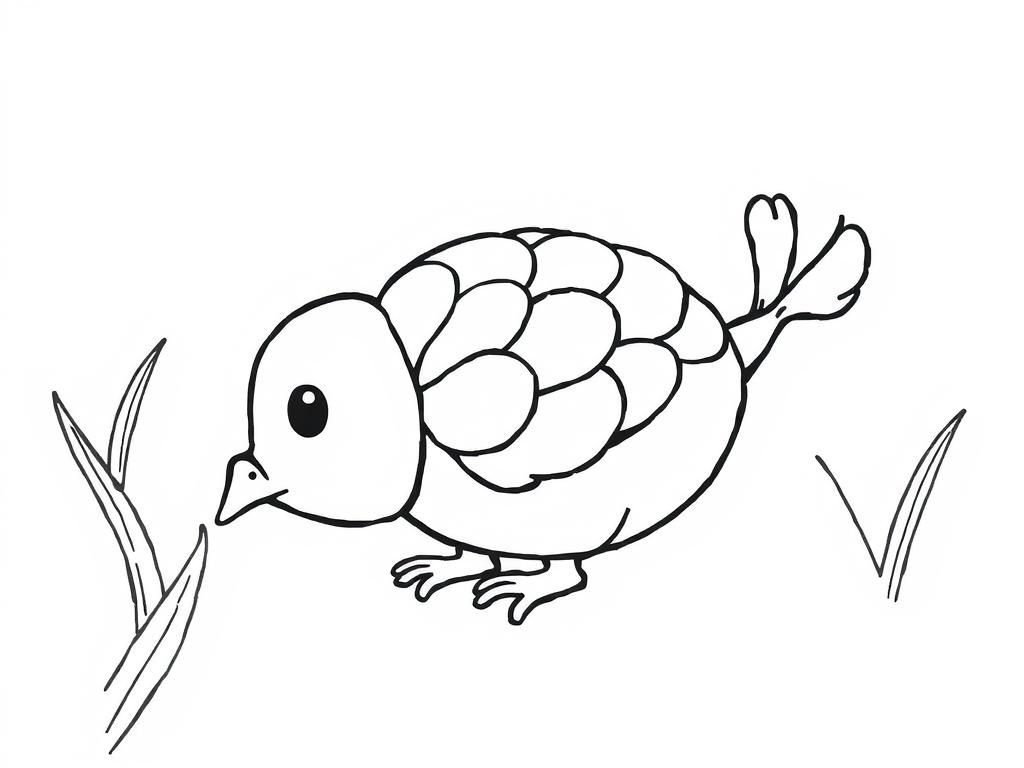Bird Coloring Page