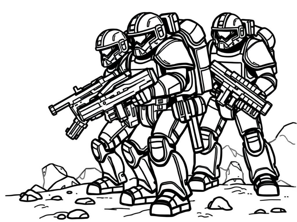 Preview of space marines