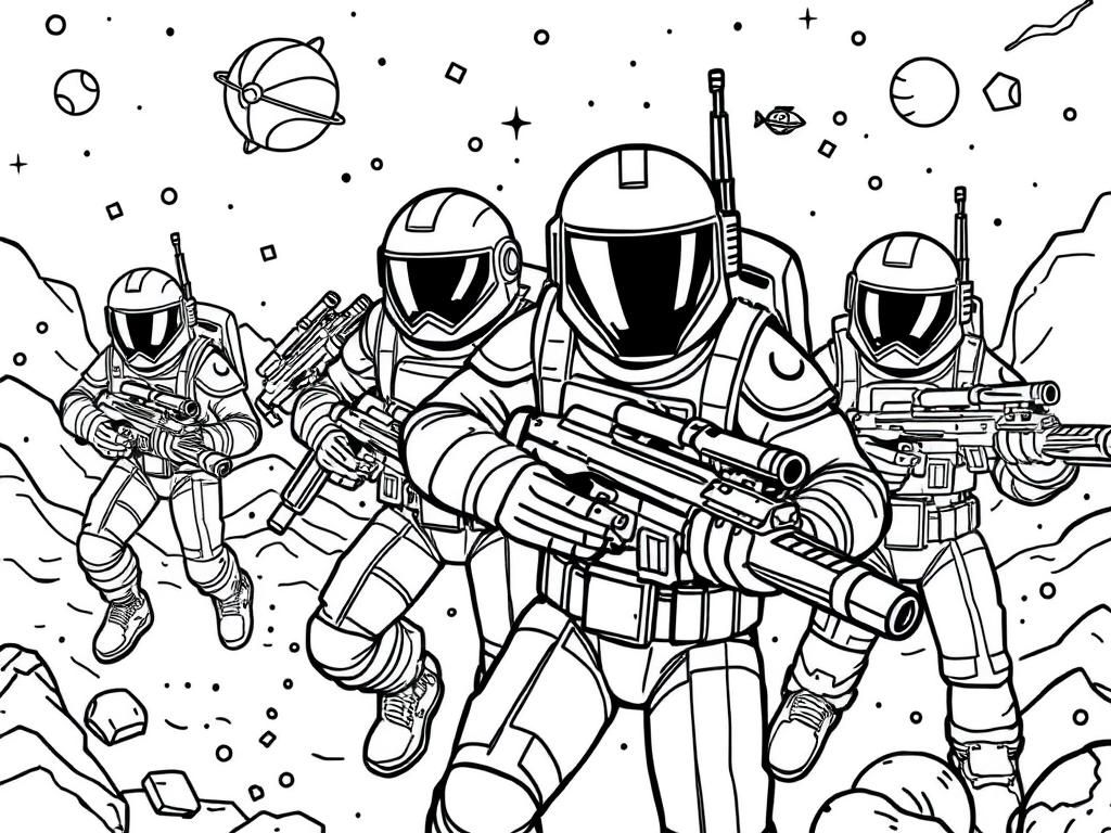 Preview of Spacemen at war