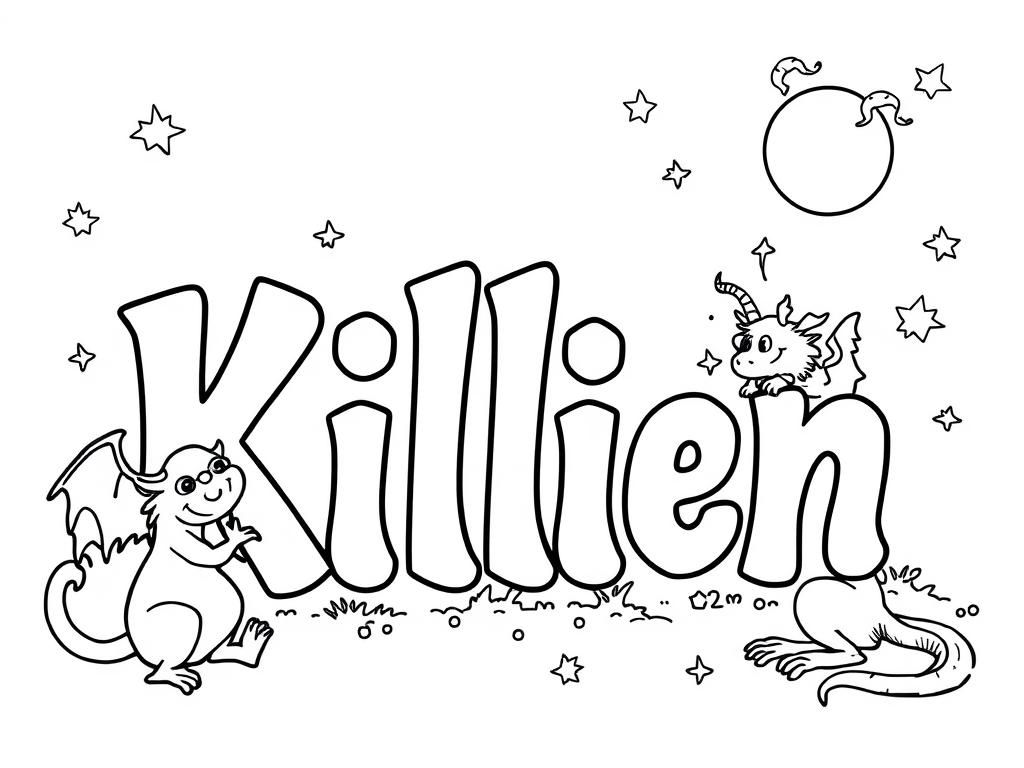 Dragon Coloring Page