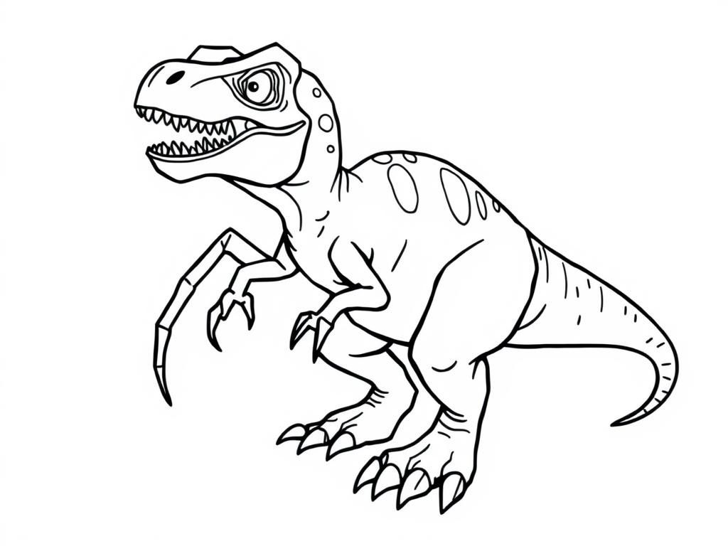 Dinosaur Coloring Page