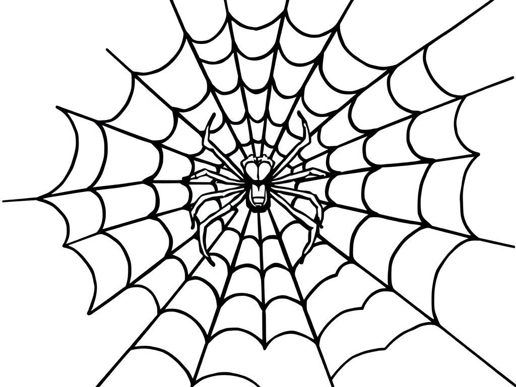 Spider Coloring Page