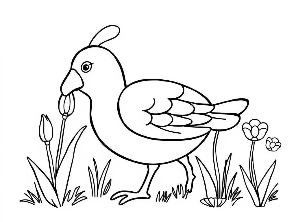 spring break - Free Printable Coloring Page