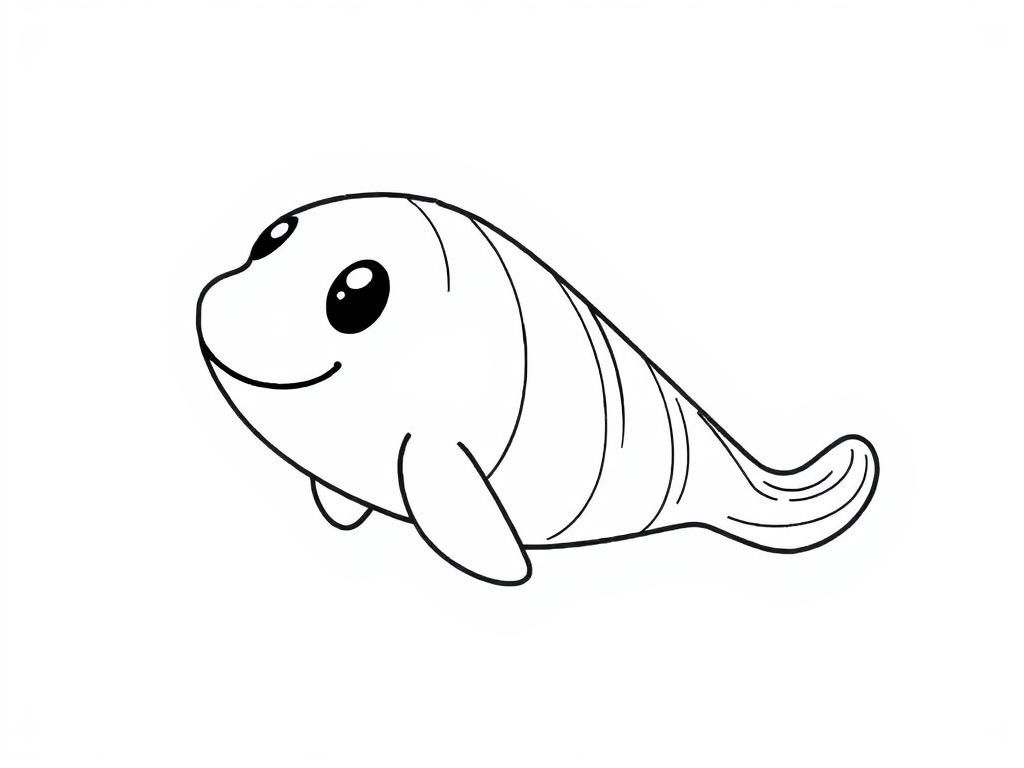 Seal Coloring Page
