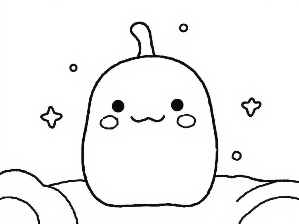 Pear Fruit Coloring Page