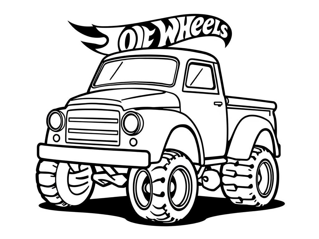 Preview of Stamps for hot wheels truck