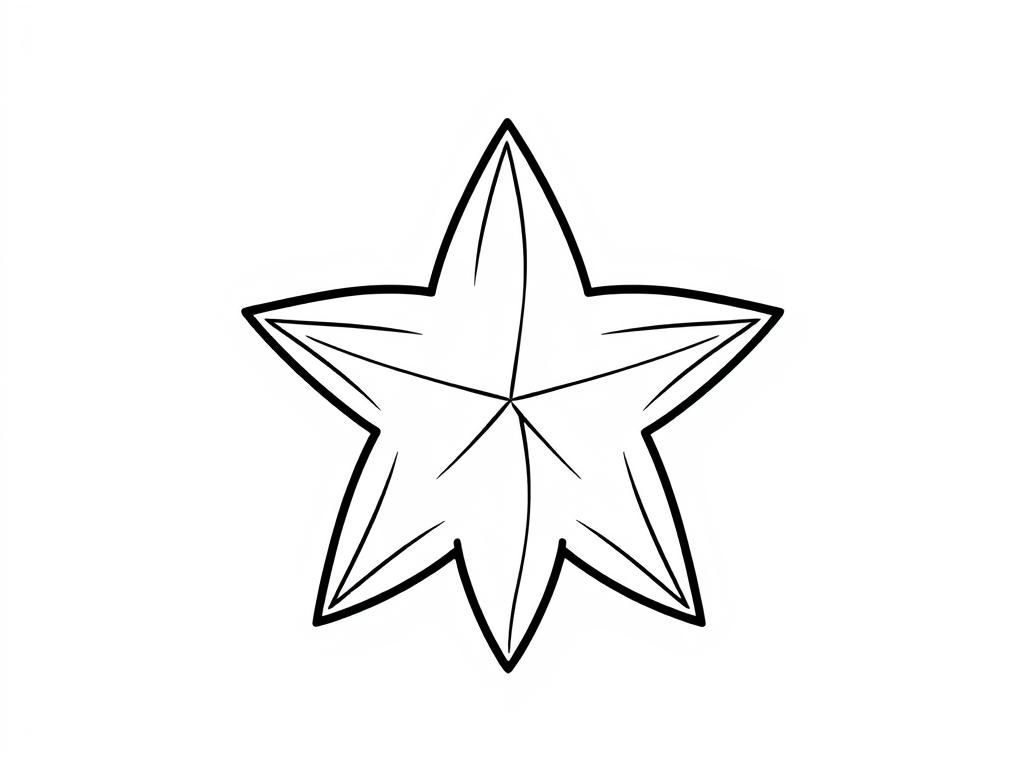 Star Coloring Page