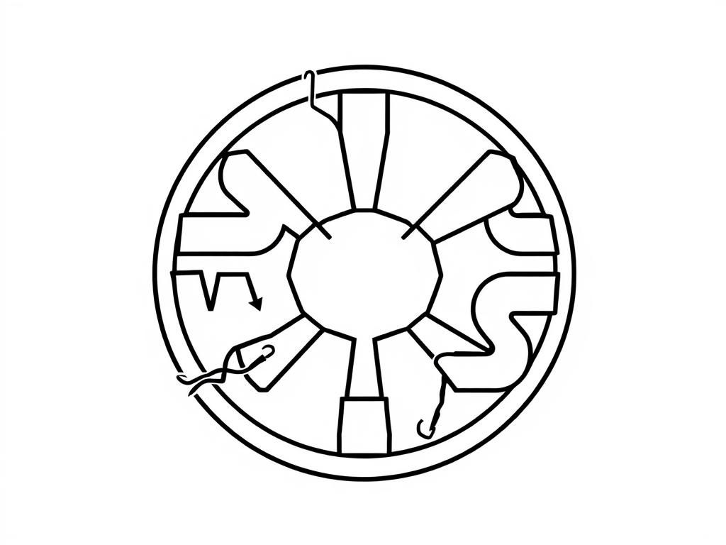 star wars logo tangled in lights